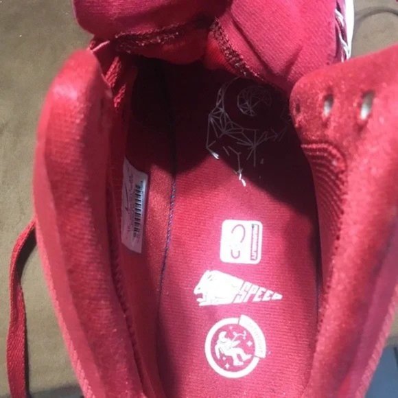 SOLD! Nike Hyperdunk 2012 basketball shoe red/white Size 16 - Picture 15 of 16